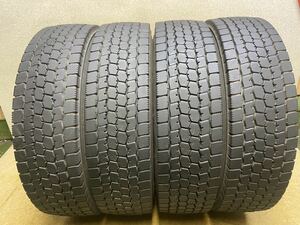 225/80R17.5 123/122L ブリジストンV-STEEL MIX M888 中古4本　ミックス　2022年製バリ山　225/80/17.5