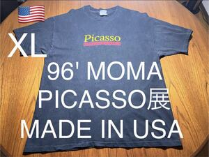 96年　MOMA PICASSO展 ピカソ　Tシャツ　アート　アメリカ製　モマ　ART T SHIRT ヴィンテージ MADE IN USA 