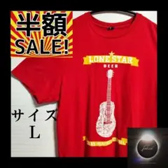 ＃18【USA古着】プリントTシャツ　ギター　楽器　レディース　赤字覚悟　メンズ