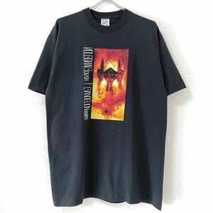 ■激レア■90s USA製 劇場版 EVANGELION Tシャツ L XL 新世紀エヴァンゲリオン アニメ AKIRA アキラ ジブリ ビンテージ