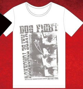 希少 レア 新品 DOG FIGHT FINAL Tシャツ Sサイズ 白 ドッグファイト SA エスエー COBRA コブラ LAUGHIN