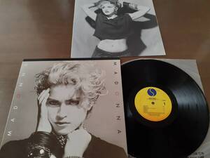 マドンナ　madonna　 デビューアルバム　　オリジナル US 盤 LPレコード　：　Allied Pressing プレス盤