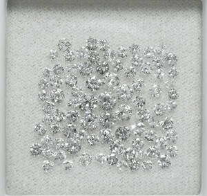 ▲おまとめ天然ダイヤモンド 最高級 I〜VS相当 3.766ct ラージメレ 1.8mmUP ルース 宝石 ジュエリー jewelry