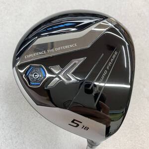 即決■FW / ダンロップ　XXIO X-eks-2024　Miyazaki AX-3　5W 18度　フレックスSR　右　カバー有