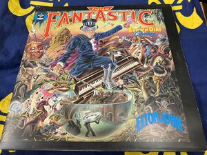 Elton John★中古LP/UKオリジナル盤ARUN刻印「エルトン・ジョン～Captain Fantastic＆Brown Dirt Cowboy」