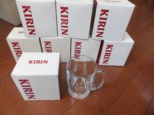 未使用品！KIRINキリンの３６０mlジョッキ８個！