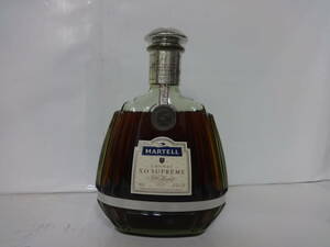 H284 未開栓 酒 ブランデー コニャック マーテル MARTELL XO SUPREME グリーンボトル 40％ 700ml