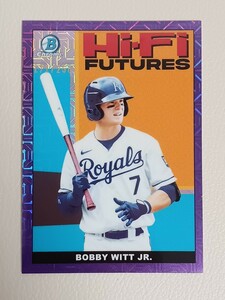 【250枚限定】MLB 2022 TOPPS BOWMAN MEGA BOX MOJO BOBBY WITT JR. ボビー ウィット ジュニア インサートHI-FI FUTURES