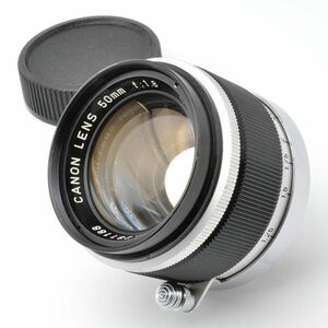 CANON LENS 50mm F1.8 キヤノン レンズ Lマウント L39 キャップ キャノン カメラ 日本製 JAPAN Leica ライカ Leitz ライツ 50/1.8 5 18