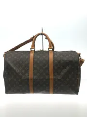 LOUIS VUITTON キーポル・バンドリエール55_モノグラム_BRW PVC レザー ブラウン M41414