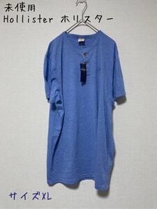 未使用　Hollister ホリスター　ヘンリーネックTシャツ　XL