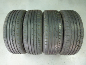 ☆ほぼ新車外し コンチネンタル Conti Premium Contact2 215/55R17 ビートル 純正 タイヤ 4本セット 送料安 3,200円～☆