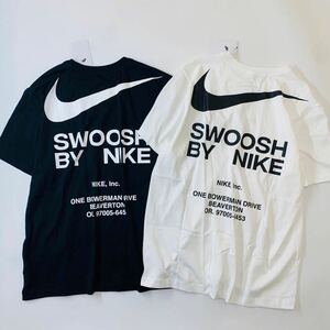 NIKE ナイキ ビッグロゴ バックプリントTシャツ 2枚組 DZ2882-100 DZ2882-010 白黒 XL