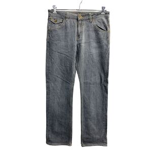 HILFIGER DENIM デニムパンツ W32 ヒルフィガーデニム グレー 古着卸 アメリカ仕入 2312-42