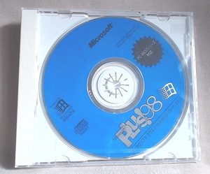 Microsoft Plus! Windows98 NEC PC-9800シリーズ用 未開封 ≪送料無料≫ CD マイクロソフト プラス 9821 9801 98 日本電気