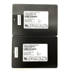 S61105155 SAMSUNG SATA 256GB 2.5インチ SSD 2点【中古動作品】