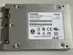 TOSHIBA SSD 128GB【動作確認済み】2928