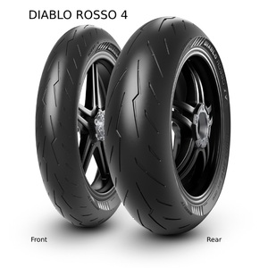 PIRELLI 200/55ZR17 M/C (78W) DIABLO ROSSO 4 リア TL(チューブレスタイヤ)