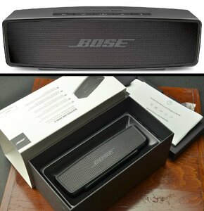 【YB】Bose SoundLink Mini Bluetooth speaker II ★正規品 中古★ブルートゥーススピーカー 最大12時間　防水★元箱・付属品など