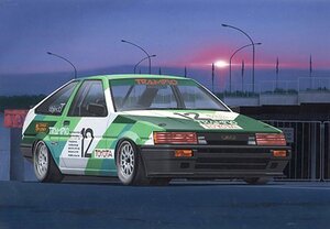 フジミ 1/24 ID320 トランピオ AE86 レビン　