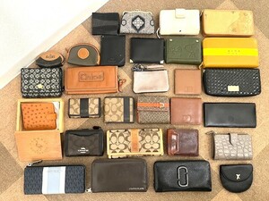 ブランド 他 財布 29点 おまとめ ジャンク品 マイケルコース/COACH/CK/MARC JACOBS/パロマピカソ/クロエ/オロビアンコ 他