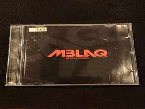 612 レンタル版CD MBLAQ BEST in KOREA/MBLAQ 569