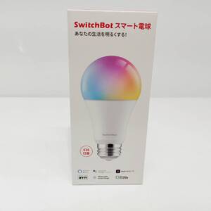 ●未使用 スイッチボット W1401400 スマート電球 SwitchBot 未開封 E26口金 スマートライト 調光調色 広配光 800ルーメン S2607