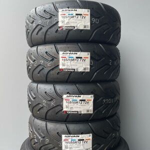 即納 2024年製 新品 ヨコハマ ADVAN A048 165/55R12 165/55-12 Mコンパウンド 4本 最短翌日到着 国内正規品 個人宅様OK 4本送料込60000円