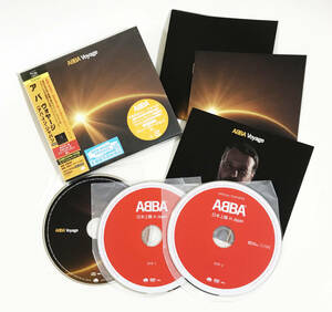 【送料無料！】ABBA アバ 2021年盤「Voyage ヴォヤージ with アバ・イン・ジャパン」SHM-CD+２DVD