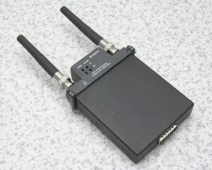 ■SONY/ソニー ポータブルダイバーシティチューナー UHFシンセサイザーチューナーユニット WRR-855 アンテナ付き 少々難有