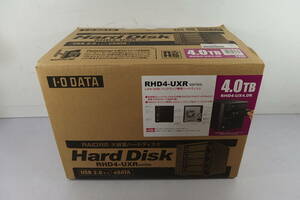 ◆新品未使用 I・O DATA(アイ・オー・データ) NAS 大容量ハードディスク HDD 4TB RHD4-UX4.0R ストレージ/USB/eSATA/Relational HD
