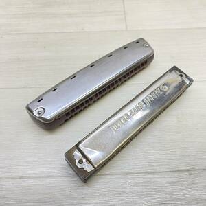 ▲ Tombo harmonica トンボハーモニカ KGS MYPET ハーモニカ2点 音楽 楽器 管楽器 レトロ USED 保管現状品 ▲ G12551