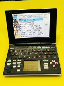 SHARP　シャープ　PW-GC590 カラー電子辞書稼動品