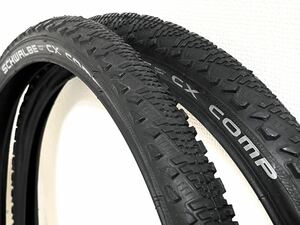 【送料無料特価】Schwalbe CX Comp 26×2.00 新品2本セット《セミスリック/高汎用タイヤ》