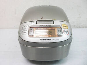 G3532●panasonic パナソニック 5.5合 IHジャー炊飯器 SR-HVE1000●ダイヤモンド銅釜 銀シャリコース搭載●炊飯器 ジャー●rice cooker