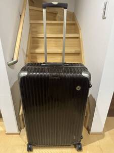 RIMOWA×Lufthansa LIMBO リモワ×ルフトハンザ リンボ マルチホイール スーツケース TSAロック ブラウン 80L程度 