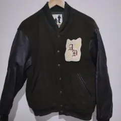 ANECDOTE 80s 90s 袖革レザーアーチロゴ スタジャン アネクドート