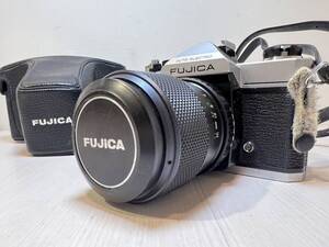 B) FUJICA フジカ AZ-1 一眼レフフィルムカメラ FUJINON・Z 1:3.4-4.5 f=43-75㎜ カメラ シャッター音OK I3020