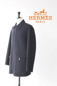 HERMES エルメス ウール ジップ コート size 48 1217187