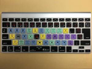 Final Cut Pro X Keyboard Cover for MacBook/MacBook Air and Pro キーボードカバー　A1314