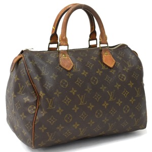 1円 ◆定価13万 良品 LOUIS VUITTON ルイヴィトン ハンドバッグ スピーディ30 M41526 モノグラム ブラウン◆E.Csim.hP-05