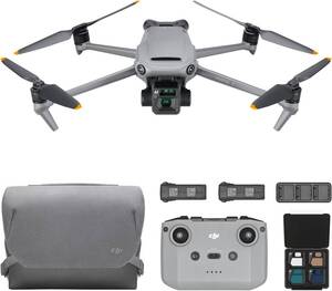 DJI Mavic 3 Fly Moreコンボ ドローン Hasselbladカメラ搭載 5.1K 全方向障害物検知 伝送距離8km RC-N1送信機付属 予備バッテリー×2