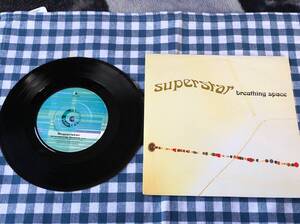 Superstar/breathing space 中古EP アナログレコード スーパースター CFAB002S シングル 7inch 7インチ 7"