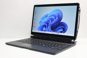 1円スタート ノートパソコン 2in1PC Windows11 富士通 Arrows Tab Q738 第8世代 Core i5 メモリ8GB SSD128GB カメラ タブレットPC