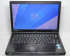 Panasonic Let’s note SX3(ブラック) CF-SX3J37CS/Core i5-4300U vPro/8GBメモリ/HDD320GB/DVD/12.1TFT HD+/Windows8.1 Pro 64bit #1230