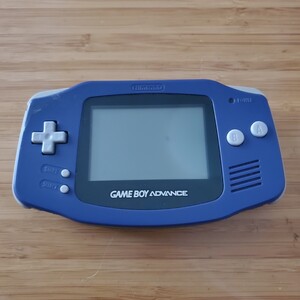 1円スタート! GBA ゲームボーイアドバンス バイオレット 本体 送料230円 ジャンク