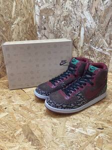 未使用【NIKE ナイキ】2008年製 箱付 307893 261 TERMINATOR HI PREMIUM セメント エレファント size US 11