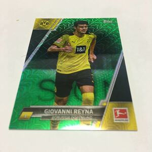 ★2021-22 Topps Bundesliga Japan Edition ジョヴァンニ・レイナ　ドルトムント　99枚限定★即決