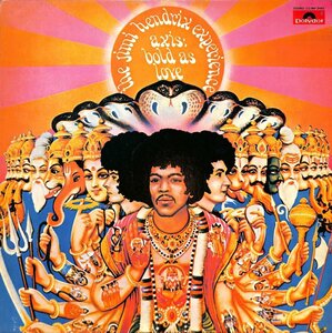 248704 JIMI HENDRIX EXPERIENCE / Axis Bold As Love(LP)