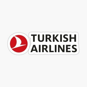 レトロステッカー　Turkish Airlines